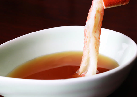 やなぎ町特製の「カニ酢」