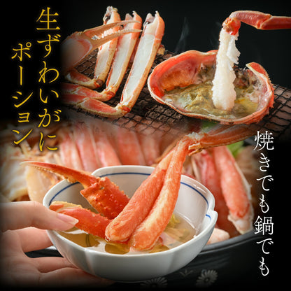 【11月中旬以降お届け】【カニ鍋とカニ甲羅盛の食べ比べ！】カニ料理専門店の「蟹づくし鍋 豪華6点セット（松）」4～5人前