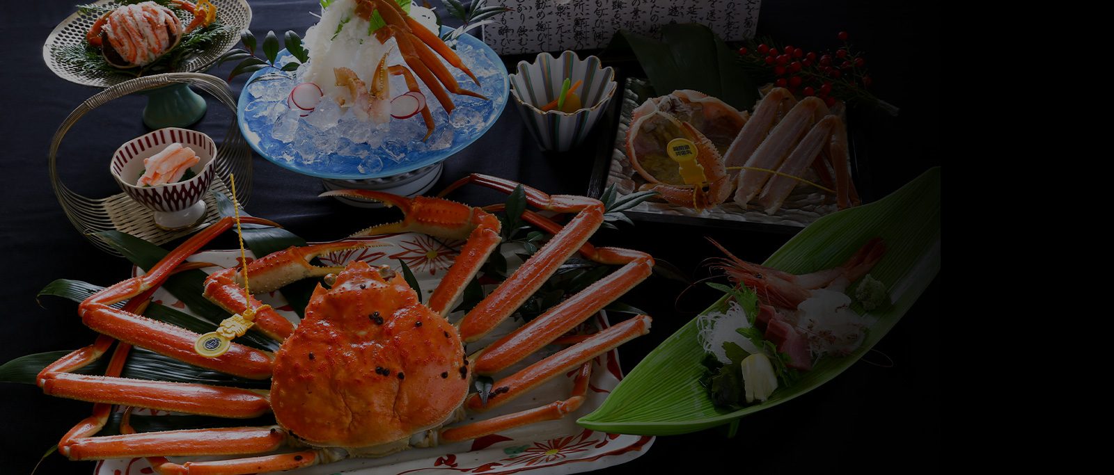 料亭やなぎ町の越前がに